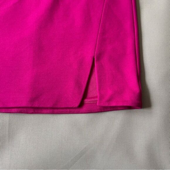 EXPRESS Fuchsia Pink High Neck Halter Mini Dress NEW Women’s Size 4 - Picture 3 of 10
